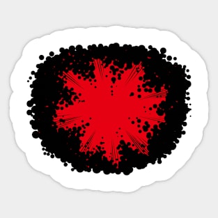 Krackle Blast - Red Sticker